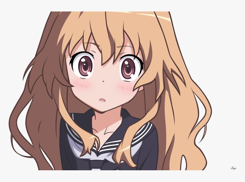 Transparent Anime Blush Png - Cute Anime Girl Gif Transparent, Png Download, Free Download