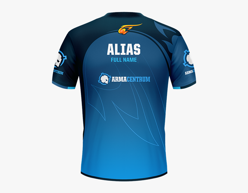 Fuego Pro Jersey - Esports Blue Jersey, HD Png Download, Free Download