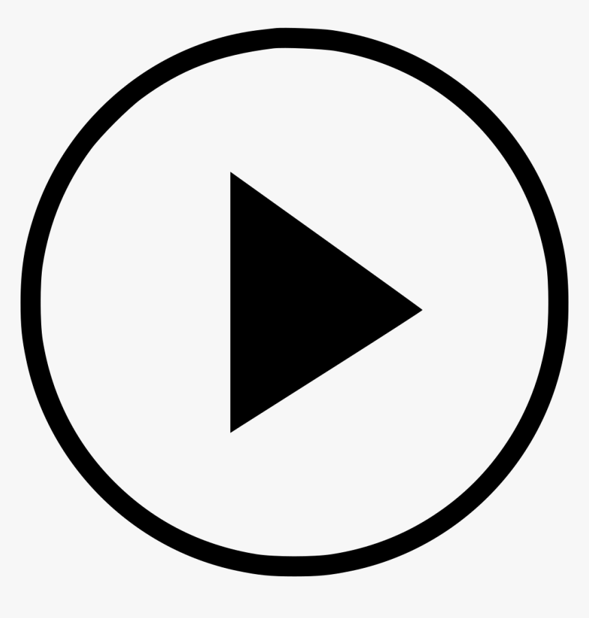 Play Player Ui Round Comments - Botao De Video Png, Transparent Png, Free Download