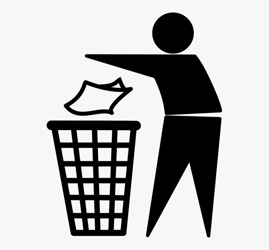 Man, Throwing, Trash, Rubbish, Cleanup, Dustbin - Tidy Man, HD Png Download, Free Download