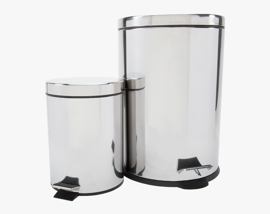 Stainless Steel Step On Trash Cans"
 Title="stainless - Cylinder, HD Png Download, Free Download