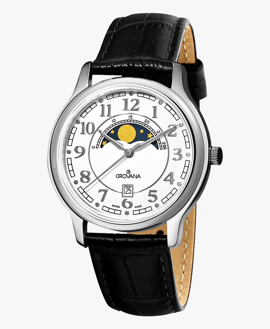 Wrist Watch Png Image - Moon Phase Watch, Transparent Png, Free Download