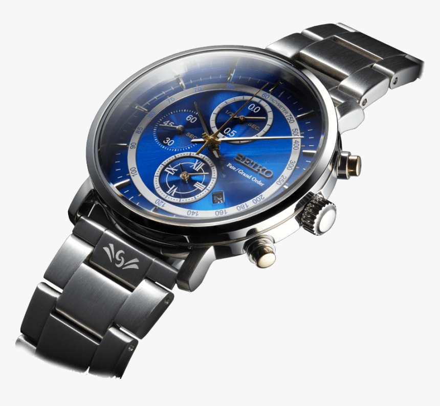 Saber Type Moon Wristwatch Seiko Fate/grand Order - Seiko Fate Grand Order,  HD Png Download - kindpng