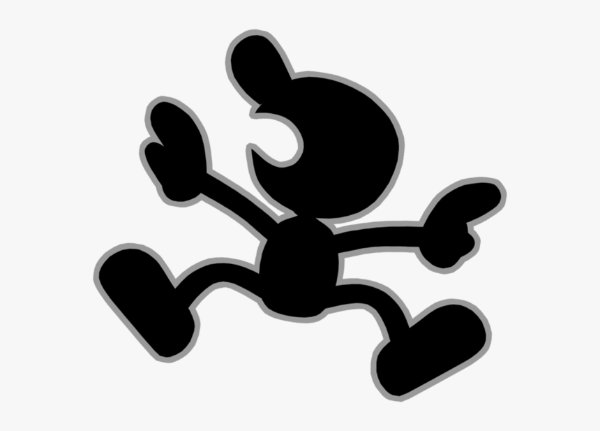 Mr Game And Watch Png, Transparent Png, Free Download