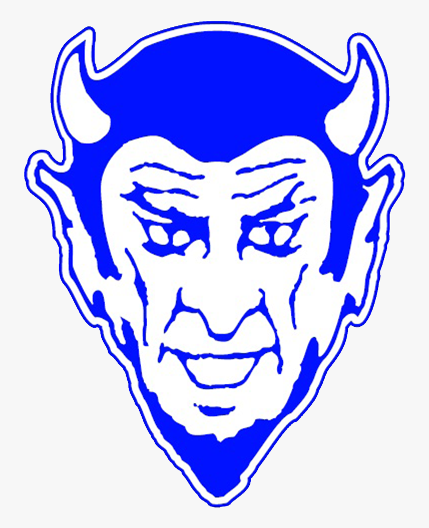 Blue Devil Logo Clip Art - Columbus High School Blue Devils, HD Png Download, Free Download