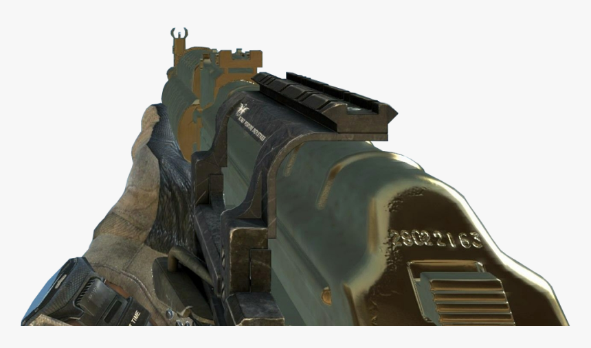 Ak 47 Gold Mw3 - Ak 47 Mw3 Gold, HD Png Download, Free Download