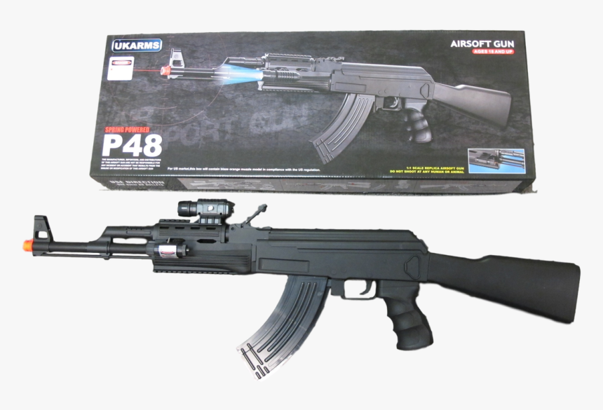 Ak-47 , Png Download - 7.62 Automatic Rifle, Transparent Png, Free Download