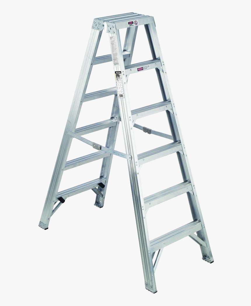 Aluminum ladder aluminum step ladder hd png download kindpng