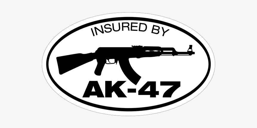 Black And White Ak47 Logo, HD Png Download, Free Download