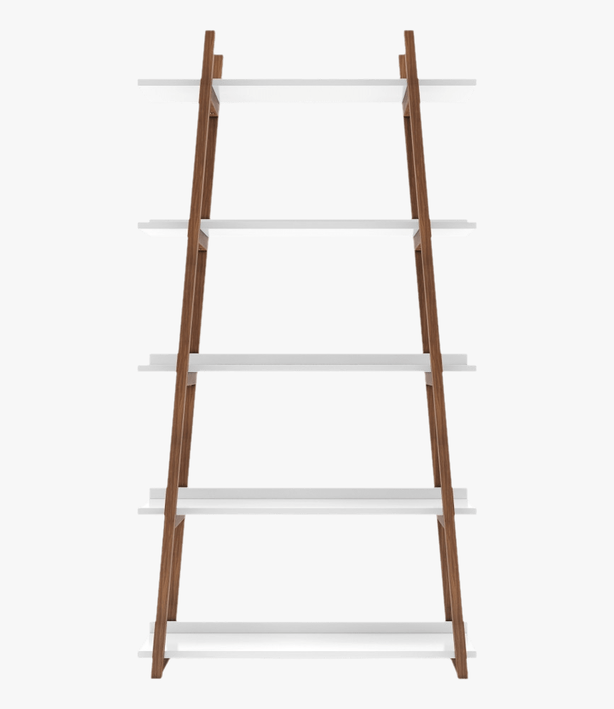 Wooden Ladder Shelves Png , Png Download - Shelf, Transparent Png, Free Download