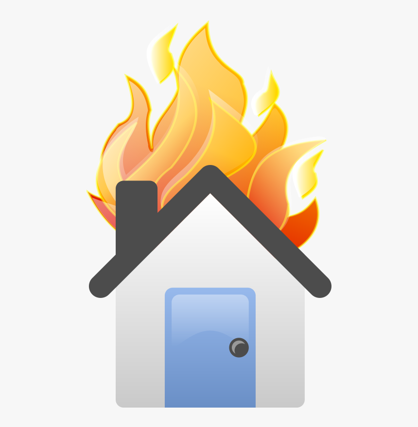 Download Free Png House - House On Fire Png, Transparent Png, Free Download