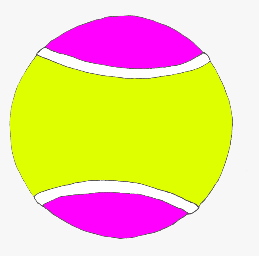 Transparent Tennis Ball Clipart - Circle, HD Png Download, Free Download