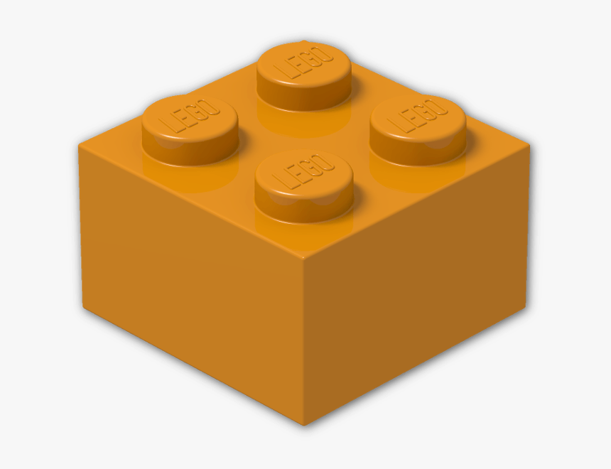 orange lego bricks