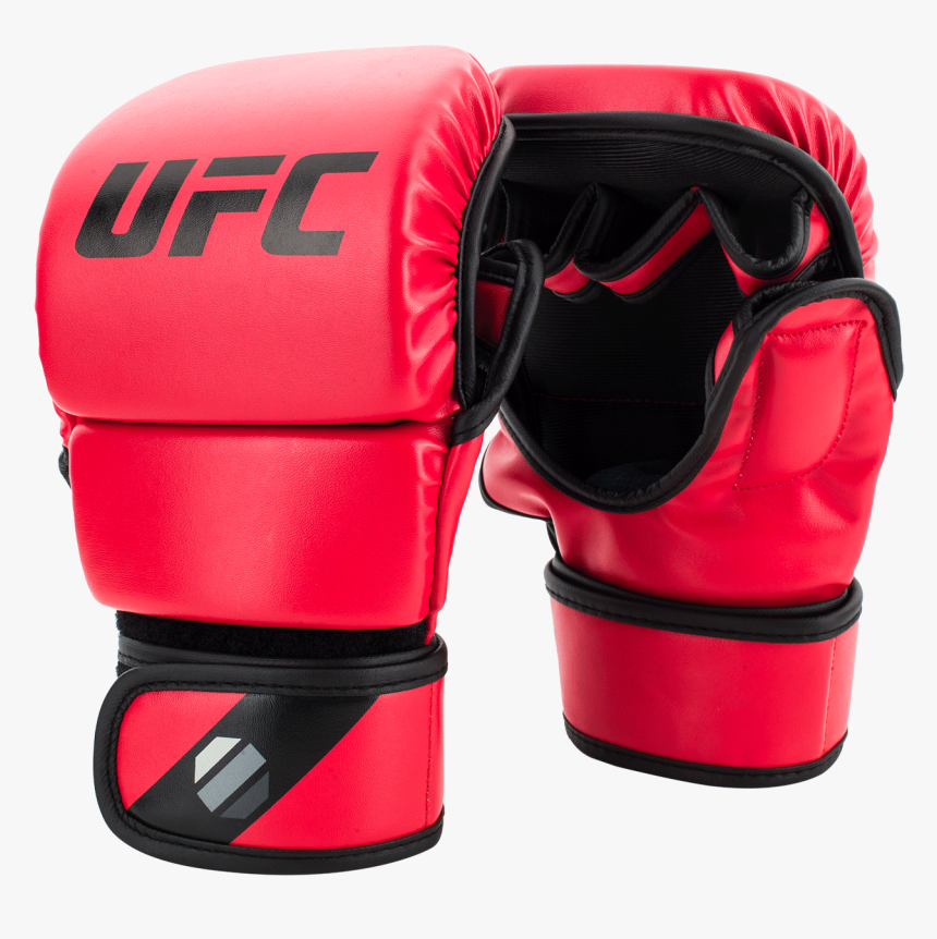 Mma 8oz Sparring Glove - Ufc Boxing Gloves Red, HD Png Download, Free Download