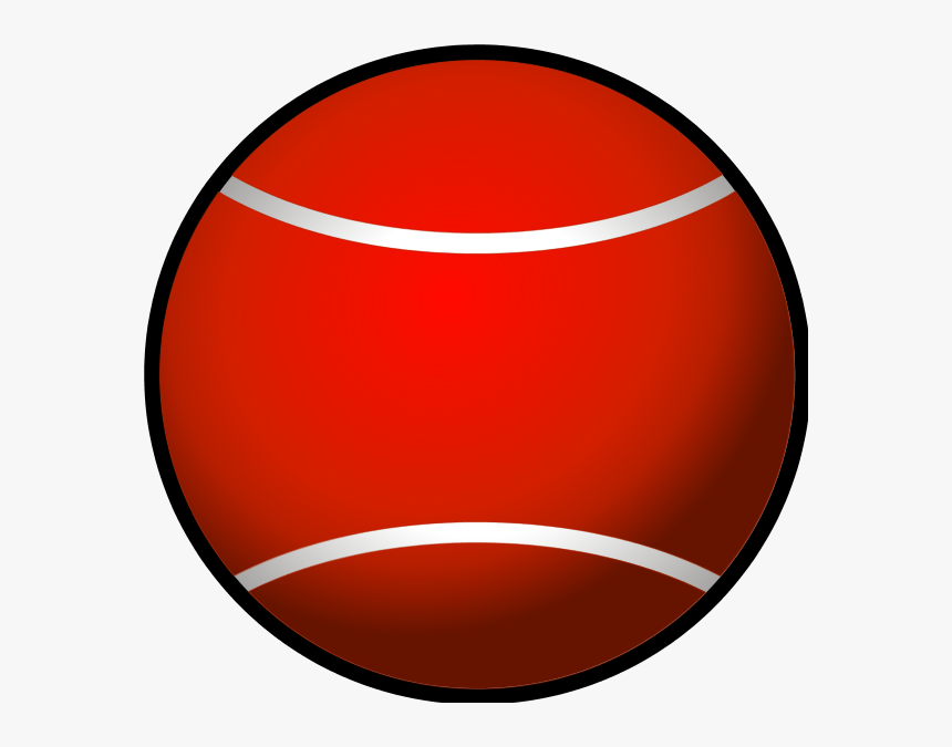 Tennis Ball Simple Vector Clip Art - Bouncy Ball Png Cartoon, Transparent Png, Free Download