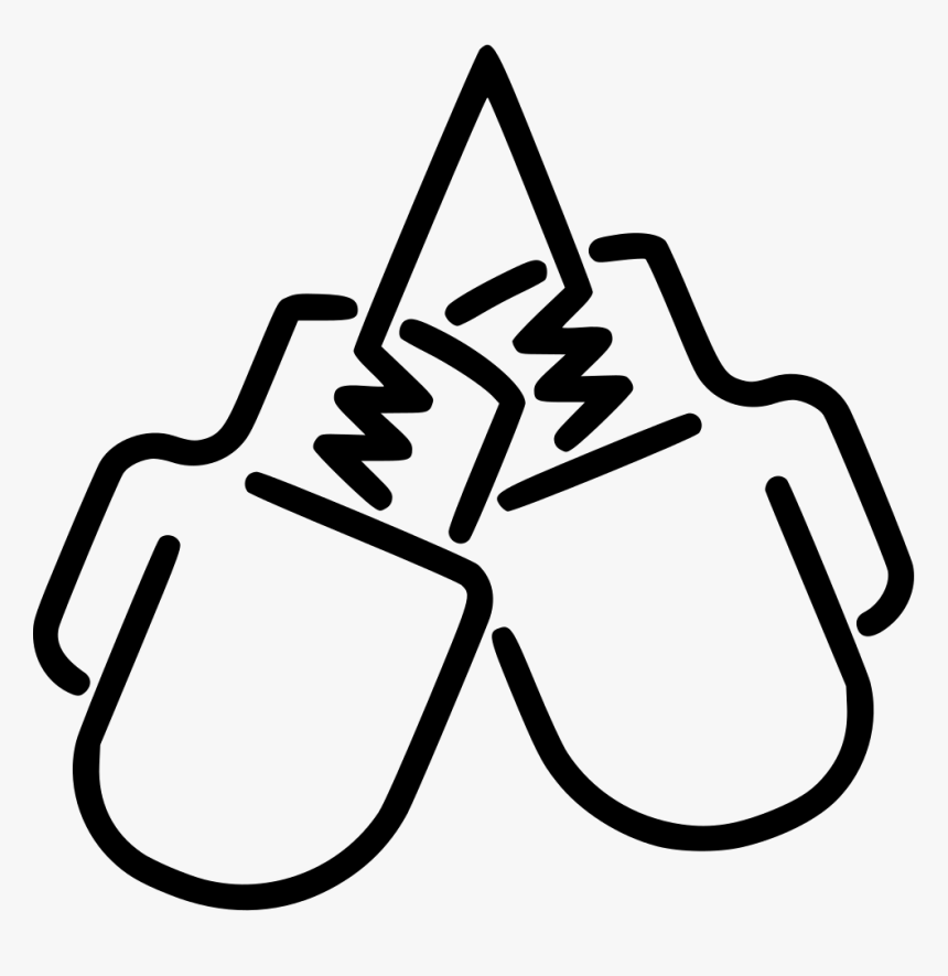 Boxing Gloves - Boxing Glove White Icon Png, Transparent Png, Free Download