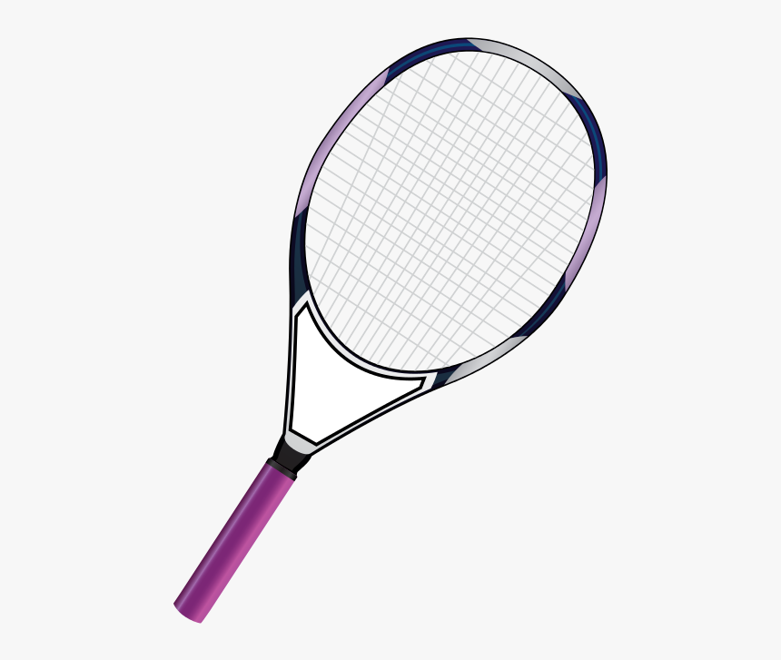 Tennis Ball And Racket Transparent Image - Tennis Racket Transparent Background, HD Png Download, Free Download