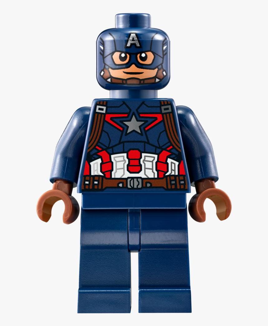 Transparent Capitao America Png - Lego Minifigures Captain America, Png Download, Free Download
