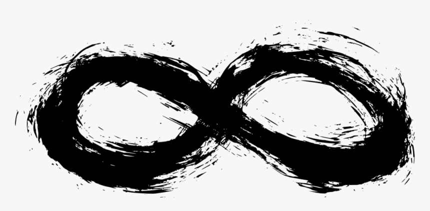 Grunge Style Infinity Symbol, HD Png Download, Free Download