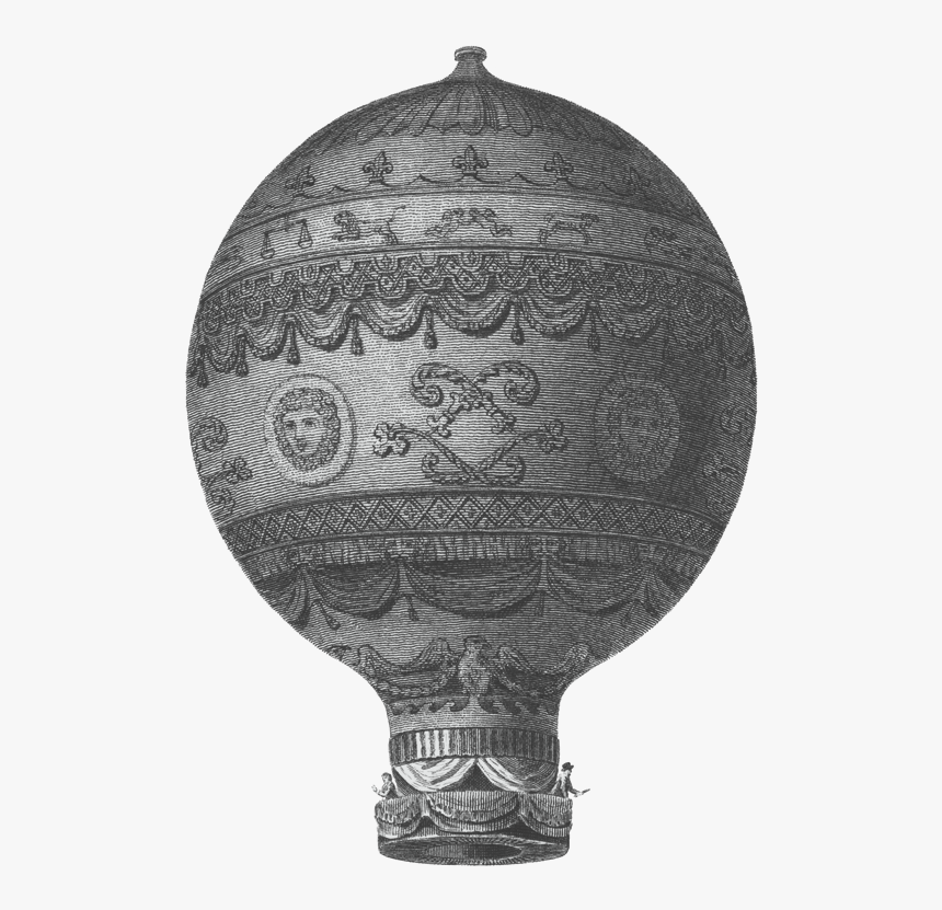 First Hot Air Balloon Png, Transparent Png, Free Download