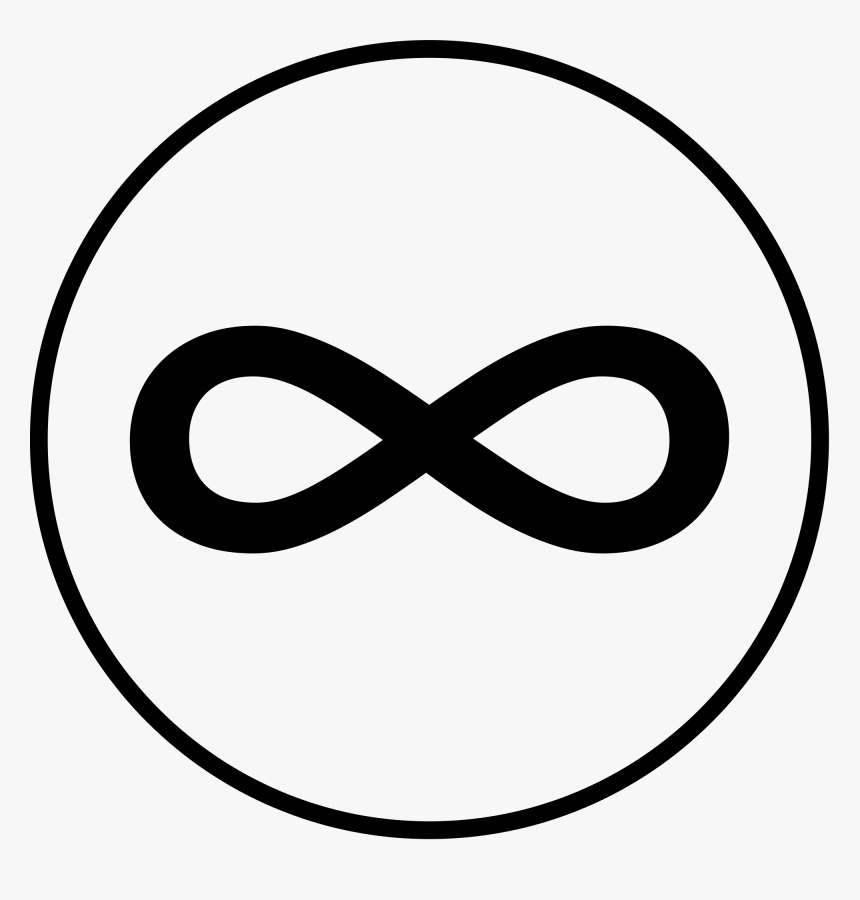 Infinity Clipart File - Infinity Sign In Circle, HD Png Download, Free Download