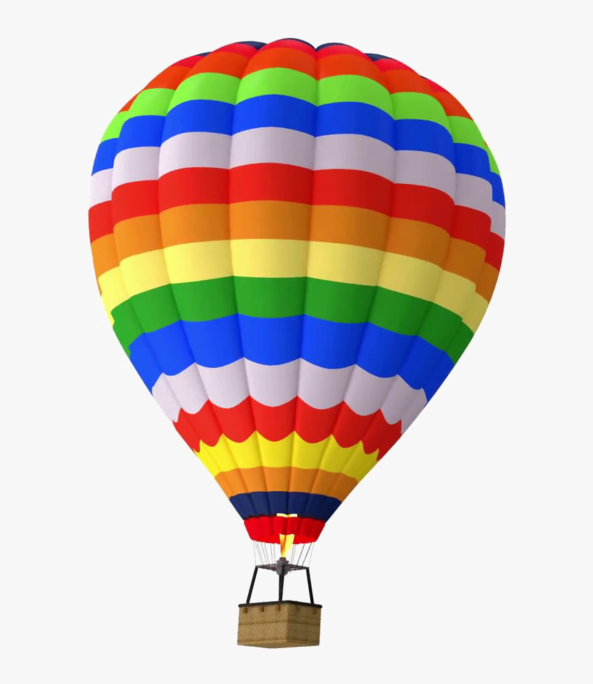 Transparent Balloon Png - Hot Air Balloon Animated, Png Download, Free Download
