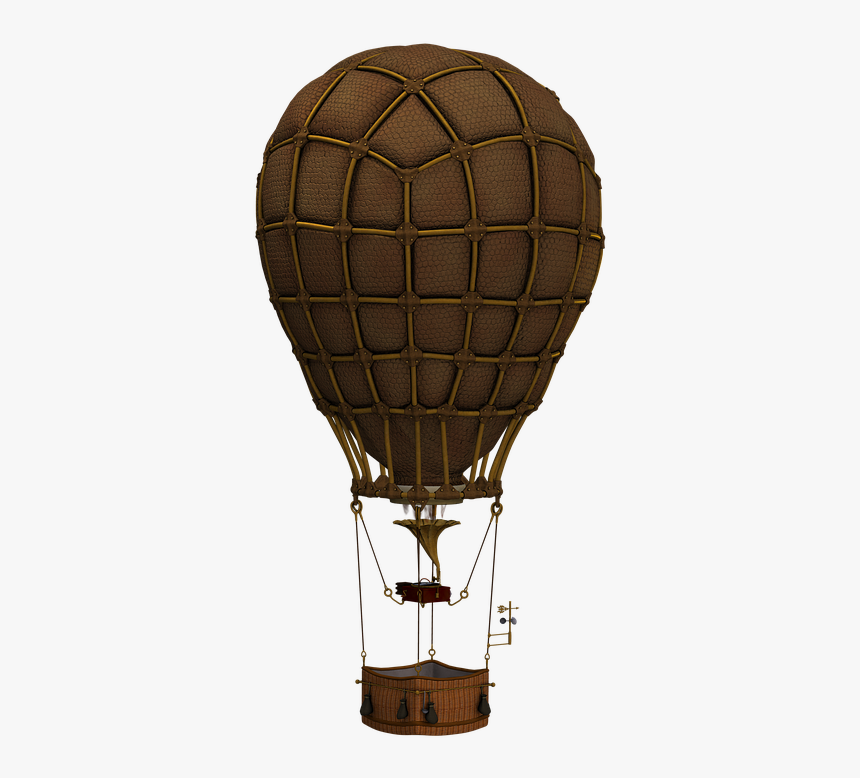Hot Air Balloon, Aircraft, Balloon, Airship, Float - Brown Hot Air Balloon, HD Png Download, Free Download