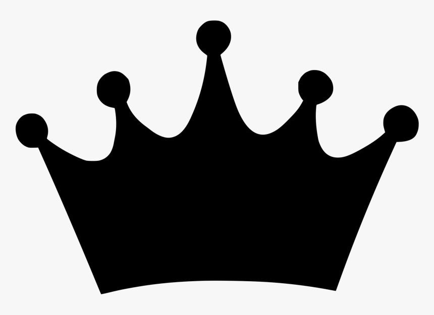 Crown Clip Art - Transparent Background Crown Silhouette Png, Png Download, Free Download