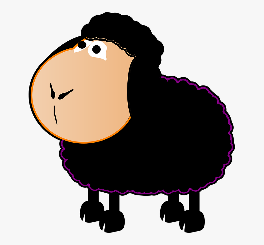 Clipart Sheep Png - Baa Baa Black Sheep Clipart, Transparent Png, Free Download