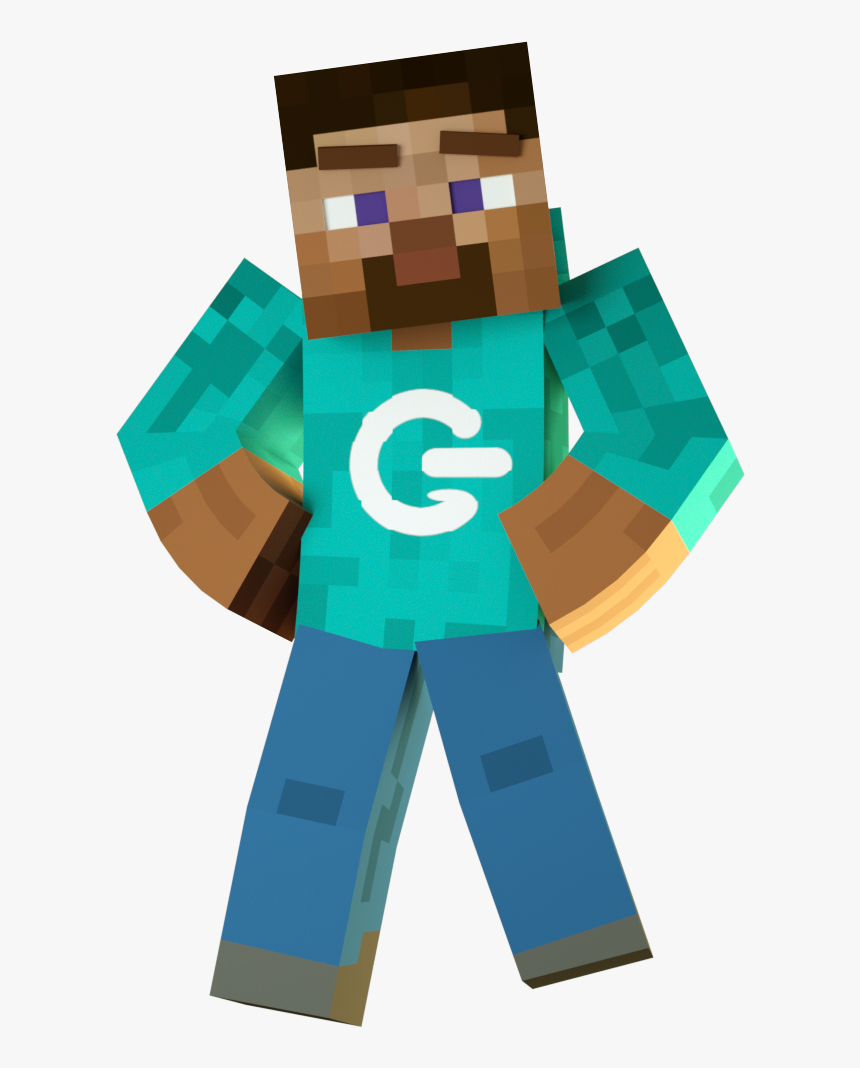 Transparent Minecraft Steve Png - Minecraft, Png Download, Free Download