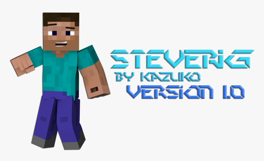 Steve Transparent Model Minecraft - Download Minecraft Rig C4d, HD Png Download, Free Download