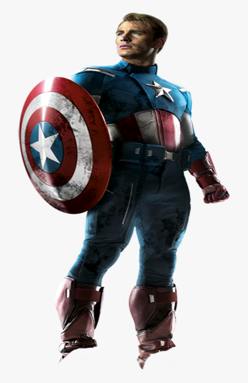 Captain America Avengers Png , Png Download - Captain America No Background, Transparent Png, Free Download