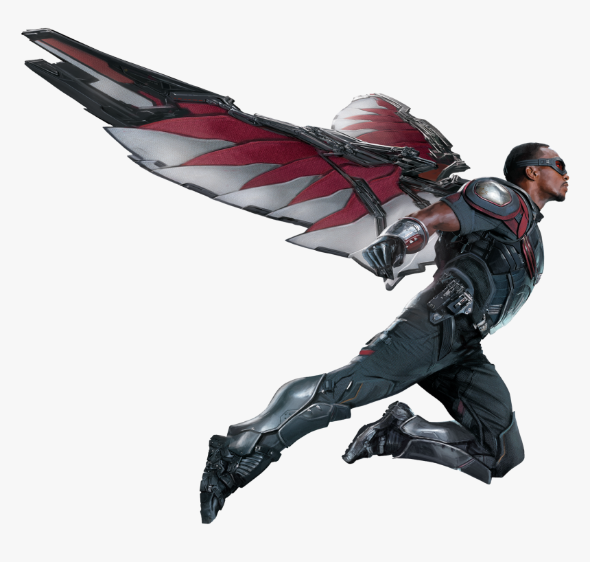 Falcon Marvel Png - Captain America Civil War Falcon, Transparent Png, Free Download