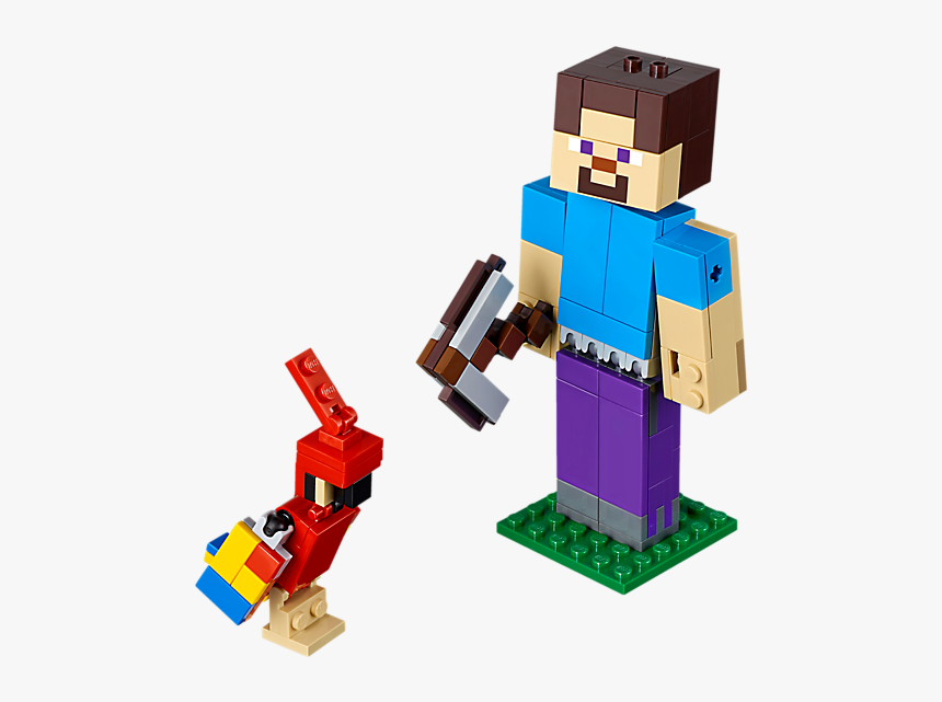 Lego Minecraft Steve, HD Png Download, Free Download