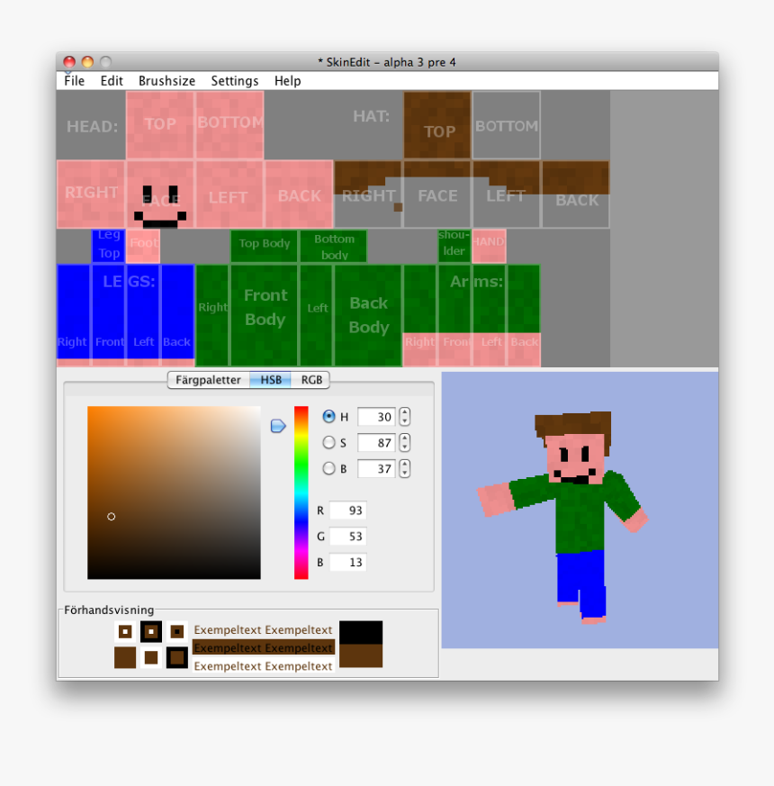 Minecraft File Skin Template, HD Png Download kindpng