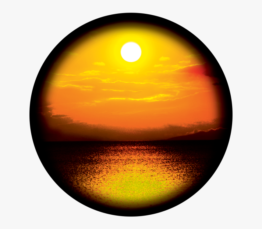Vacation Sunset , Png Download - Circle, Transparent Png, Free Download
