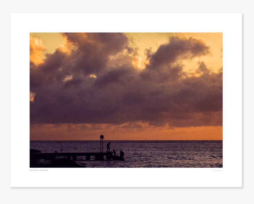 Main Pier Sunset - Sea, HD Png Download, Free Download