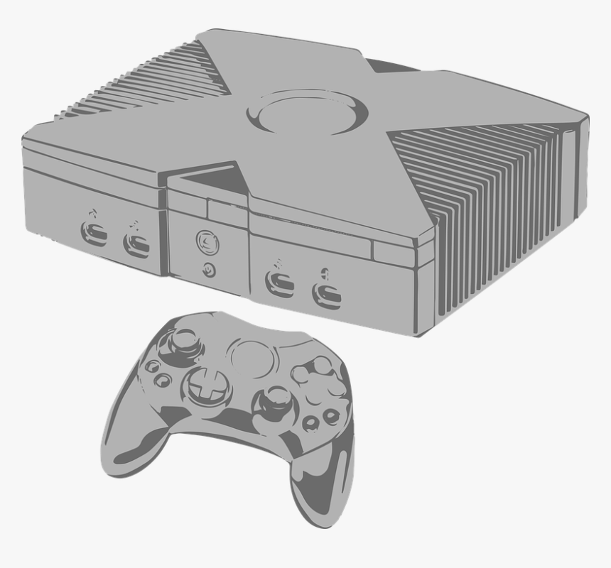 Microsoft Xbox, Xbox, Microsoft, Console, Retro, Gaming - Game Controller, HD Png Download, Free Download