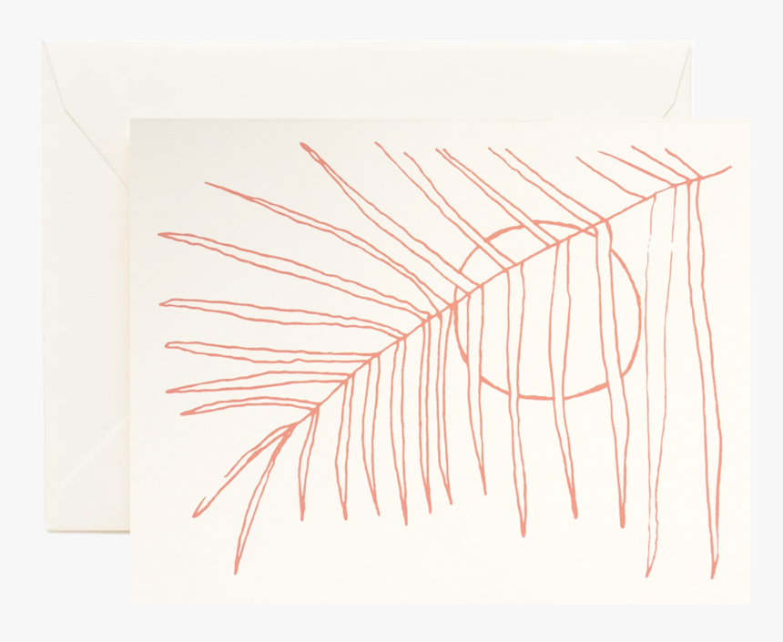 Hillmanpablo Landscape Lines Palm Sunset - Sketch, HD Png Download, Free Download