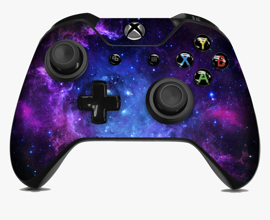 Xbox Png Clipart - Xbox One Controller Skins Galaxy, Transparent Png, Free Download