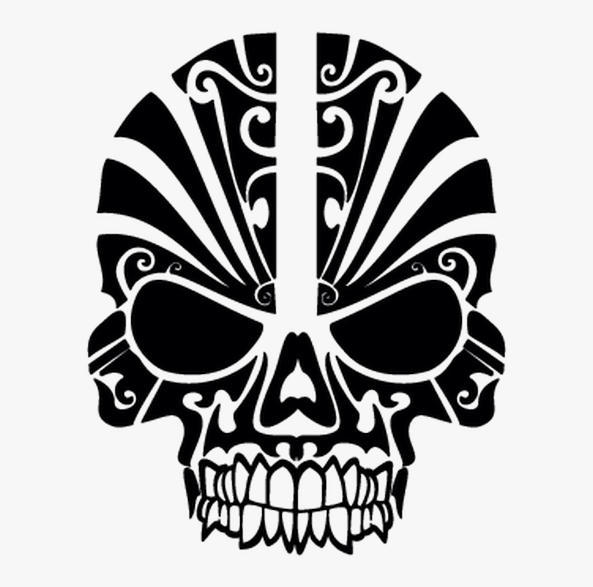 Tribal Png , Png Download - Maori Skull Tattoo, Transparent Png, Free Download