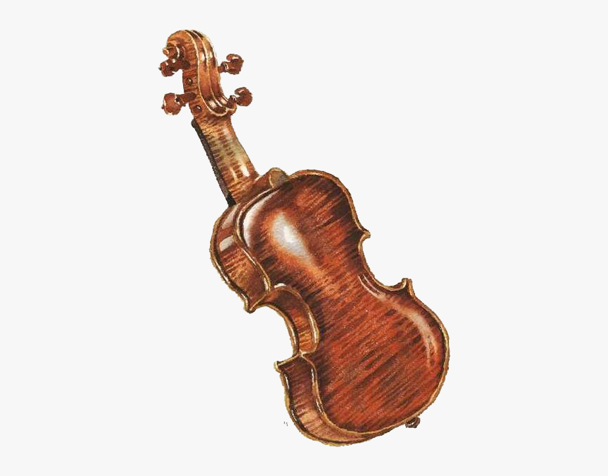 Violin Watercolor Download - Viola, HD Png Download, Free Download