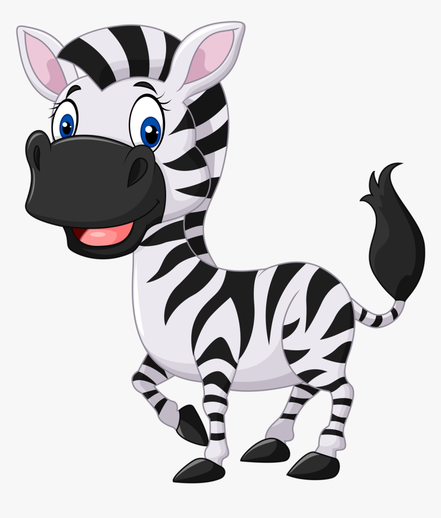 Banner Free Png Pinterest Clip - Zebra Cartoon Png, Transparent Png, Free Download