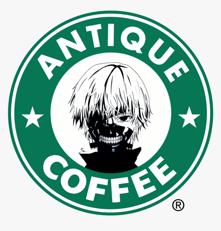 Tokyoghoul Kanekiken Starbucks Logo Kaneki Ken Pinterest - Starbucks Guns, HD Png Download, Free Download