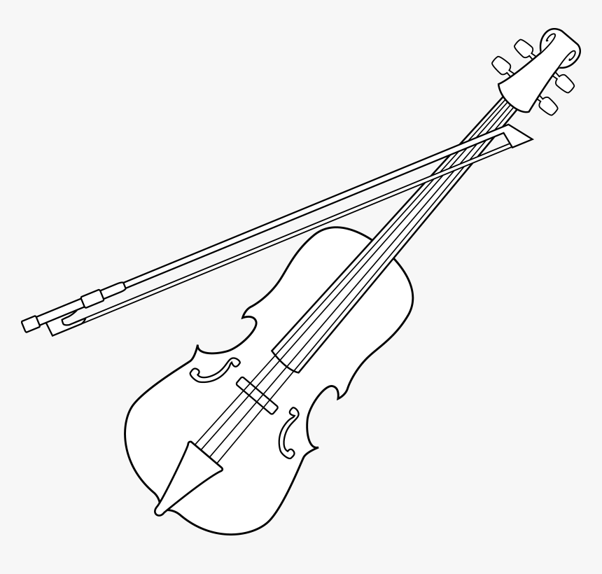 White Violin Png, Transparent Png, Free Download