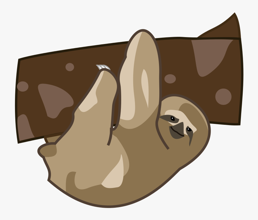 Sloth Cute Art Transparent, HD Png Download, Free Download