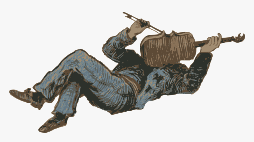 Fictional Character,drawing,violin - Illustration, HD Png Download, Free Download