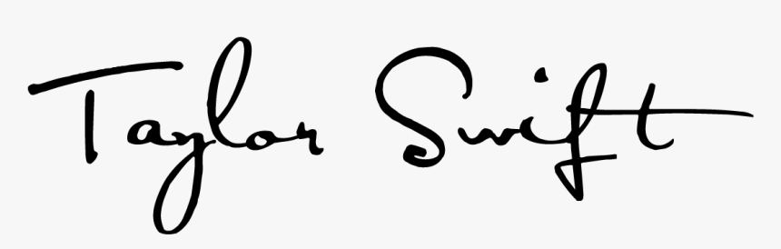 Taylor Swift - Taylor Swift Signature Red, HD Png Download, Free Download