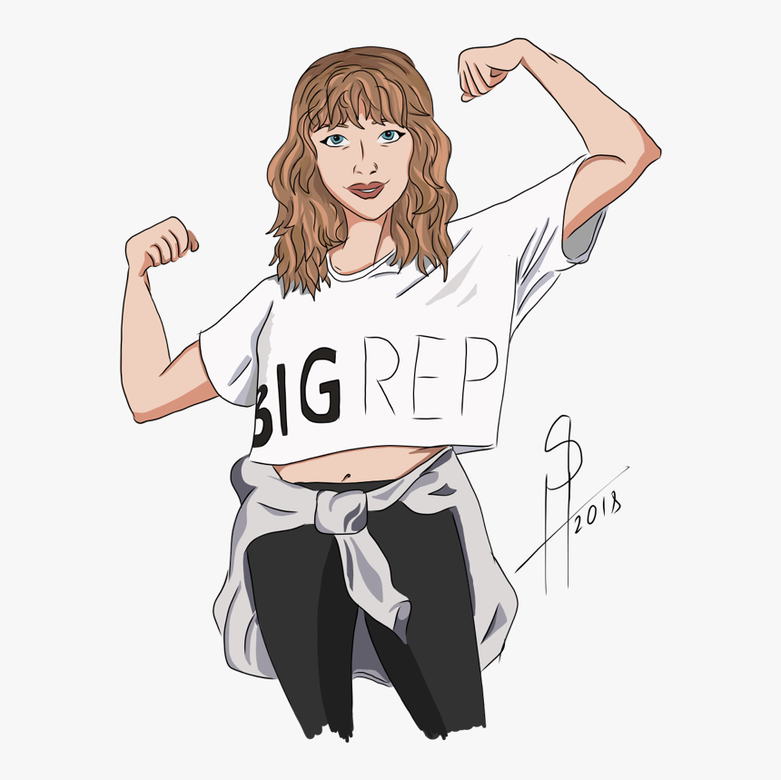 Taylor Swift Rep Drawing, HD Png Download, Free Download