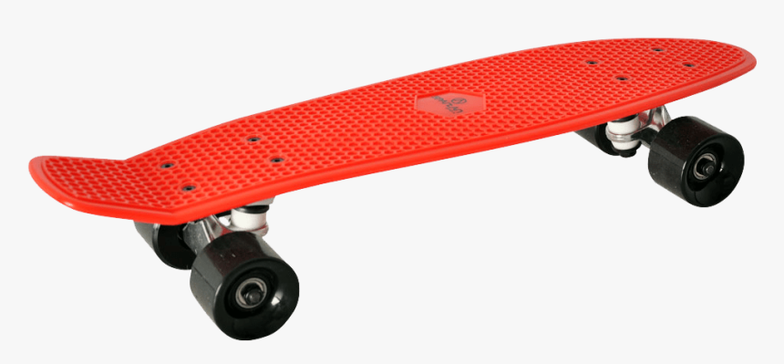 Red Skateboard Transparent Image - Skateboard Spartan Plastik Board, HD Png Download, Free Download